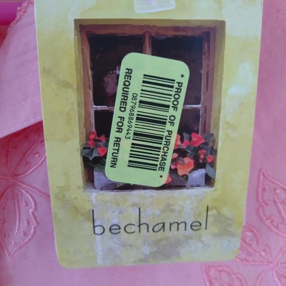 Ladies Bechamel Lotus Blossom Embroidered Blouse Small 3/4 Sleeve - Picture 9 of 10